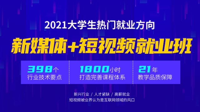 厦门排名前十短视频制作培训中心排行榜(短视频怎么学)